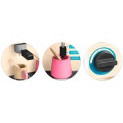 Jucarie interactiva din lemn, coffee shop, ricokids 785101 - alb edeedi785101