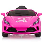 Masinuta electrica chipolino unicorn pink hubelkun02401pi