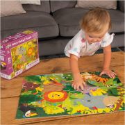 Puzzle deschide ferestrele - jungla ( 20 piese)