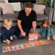 Puzzle vertical - statia de pompieri (12 piese)