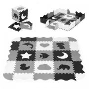 Salteluta de joaca tip puzzle cu pereti, 25 elemente, ecotoys ecoeva015 edeediecoeva015