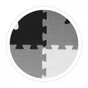 Salteluta de joaca tip puzzle cu pereti, 25 elemente, ecotoys ecoeva015 edeediecoeva015