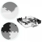 Salteluta de joaca tip puzzle cu pereti, 25 elemente, ecotoys ecoeva015 edeediecoeva015