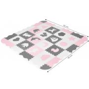 Salteluta de joaca tip puzzle cu pereti, 36 elemente, ecotoys ecoeva013 edeediecoeva013