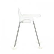 Scaun de masa 2 in 1 pentru copii ecotoys ha-007 - alb edeediha-007white