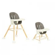 Scaun de masa 2 in 1 pentru copii ecotoys ha-018 - gri edeediha-018gray