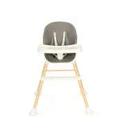Scaun de masa 2 in 1 pentru copii ecotoys ha-018 - gri edeediha-018gray
