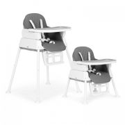 Scaun de masa 3 in 1 pentru copii ecotoys ha-009 - gri edeediha-009gray