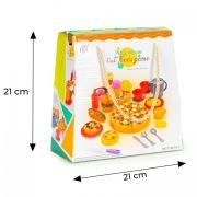Set fast food pentru copii, 42 elemente, ecotoys hc429510 edeedihc429510