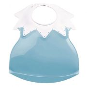 Baveta bebe ultra-soft ARLEQUIN Thermobaby, Myosotis blue DNBTHE154038