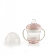 Cana anti-curgere cu capac si manere Powder pink DNBTHE165831