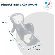 Hamac de baie BABYCOON Thermobaby Grey Charm DNBTHE194429