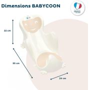 Hamac de baie BABYCOON Thermobaby MARRON GLACE DNBTHE194453