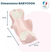 Hamac de baie BABYCOON Thermobaby Powder Pink DNBTHE194431