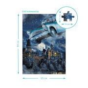 Puzzle harry potter - masinuta zburatoare (350 piese)