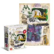 Puzzle harry potter - ministerul magiei & aleea nocturn (450 piese)
