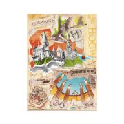 Puzzle harry potter - scoala hogwarts (450 piese)