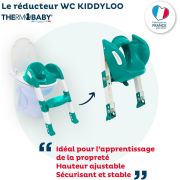 Reductor pentru toaleta cu scarita Kiddyloo EMERAUDE DNBTHE172546