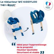 Reductor pentru toaleta cu scarita Kiddyloo OCEAN BLUE DNBTHE172575