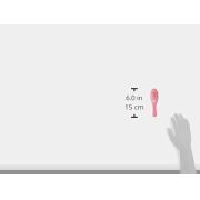 Set perie si pieptan pentru bebelusi Thermobaby-Rose bonbon DNBTHE141097