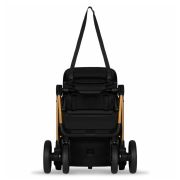 Carucior sport, Lionelo, Cloe, Cu accesorii, Cadru din aluminiu, Pana la 22 kg, Usor, Pliere compacta pentru avion, cu o singura mana, Ideal pentru toate tipurile de suprafete, 6 luni+, Black Onyx BYNLO-CLOE_BLACK_ONYX