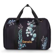 Geanta pentru mamici, Lionelo, Ida, Golden Moments, Editie limitata, Cu multiple compartimente, Negru BYNLO-IDA_GOLDEN_MOMENTS