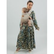 Marsupiu isara quick half buckle champagne velvet