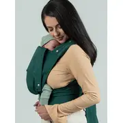 Marsupiu isara quick half buckle evergreen linen