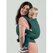 Marsupiu isara quick half buckle evergreen linen