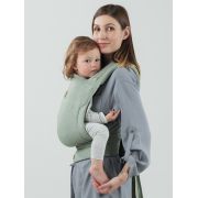 Marsupiu isara quick half buckle sage green linen