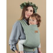Marsupiu isara quick half buckle sage green linen