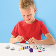 Set creativ - Pictura pe piatra si tehnica Rub