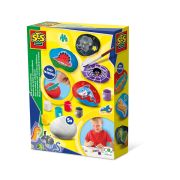 Set creativ - Pictura pe piatra si tehnica Rub