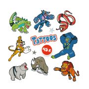 Tatuaje pentru copii - Animale luptatoare