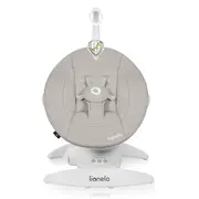 Balansoar, Lionelo, Iris, 2 in 1, Rotire 360 grade, Electric, Cu 3 moduri de leganare, Cu 5 trepte de viteza, Cu 3 pozitii de inclinare, 12 melodii, Silentios, Pana la 9 kg, Bej BYNLO-IRIS_BEIGE_SAND