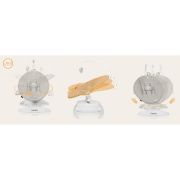Balansoar, Lionelo, Iris, 2 in 1, Rotire 360 grade, Electric, Cu 3 moduri de leganare, Cu 5 trepte de viteza, Cu 3 pozitii de inclinare, 12 melodii, Silentios, Pana la 9 kg, Bej BYNLO-IRIS_BEIGE_SAND