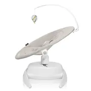 Balansoar, Lionelo, Iris, 2 in 1, Rotire 360 grade, Electric, Cu 3 moduri de leganare, Cu 5 trepte de viteza, Cu 3 pozitii de inclinare, 12 melodii, Silentios, Pana la 9 kg, Bej BYNLO-IRIS_BEIGE_SAND