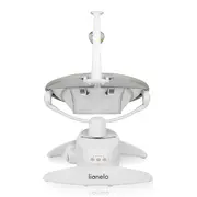 Balansoar, Lionelo, Iris, 2 in 1, Rotire 360 grade, Electric, Cu 3 moduri de leganare, Cu 5 trepte de viteza, Cu 3 pozitii de inclinare, 12 melodii, Silentios, Pana la 9 kg, Bej BYNLO-IRIS_BEIGE_SAND