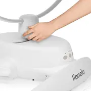 Balansoar, Lionelo, Iris, 2 in 1, Rotire 360 grade, Electric, Cu 3 moduri de leganare, Cu 5 trepte de viteza, Cu 3 pozitii de inclinare, 12 melodii, Silentios, Pana la 9 kg, Bej BYNLO-IRIS_BEIGE_SAND