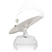 Balansoar, Lionelo, Iris, 2 in 1, Rotire 360 grade, Electric, Cu 3 moduri de leganare, Cu 5 trepte de viteza, Cu 3 pozitii de inclinare, 12 melodii, Silentios, Pana la 9 kg, Bej BYNLO-IRIS_BEIGE_SAND