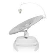 Balansoar, Lionelo, Iris, 2 in 1, Rotire 360 grade, Electric, Cu 3 moduri de leganare, Cu 5 trepte de viteza, Cu 3 pozitii de inclinare, Pana la 9 kg, Gri BYNLO-IRIS_GREY_CONCRETE