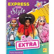 Carte de colorat cu activitati barbie  - stilul tau