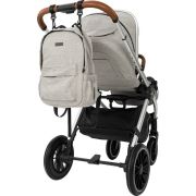 Carucior 3 in 1, FreeON, Joy, Reversibil, Cu cadru din aluminiu, Scoica auto, Husa picioare, Geanta mamici si accesorii, Conform cu standardele europene de securitate R129, Gri BYN49676
