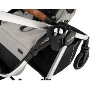 Carucior 3 in 1, FreeON, Joy, Reversibil, Cu cadru din aluminiu, Scoica auto, Husa picioare, Geanta mamici si accesorii, Conform cu standardele europene de securitate R129, Gri BYN49676