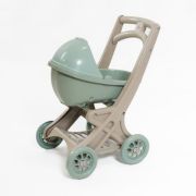 Carucior pentru papusa MyKids 0121/01eco Beige-Turquoise 00086918