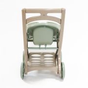 Carucior pentru papusa MyKids 0122/01eco Beige-Turquoise 00086916