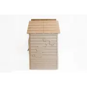 Casuta de joaca MyKids 02550/S01eco - Beige Brown - Small 00086913
