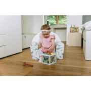 Centru de activitati, Free2Play, Cu figurine, Cu ciocanel, Din lemn, Conform cu standardul european de securitate EN71/123, 15 x 15 x 12 cm, 12 luni+, Multicolor BYN80616