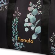 Geanta pentru mamici, Lionelo, Ida, Golden Moments, Editie limitata, Cu multiple compartimente, Negru BYNLO-IDA_GOLDEN_MOMENTS