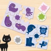 Joc montessori - descopera culorile